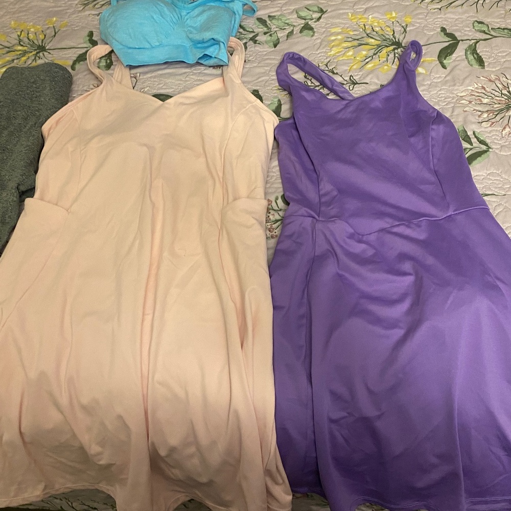 Womens 6 Pcs Workout Clothes Bundle